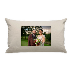 10"x18" Natural Cotton Canvas Decorative Pillow Case