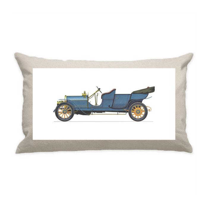 10"x18" Natural Cotton Canvas Decorative Pillow Case