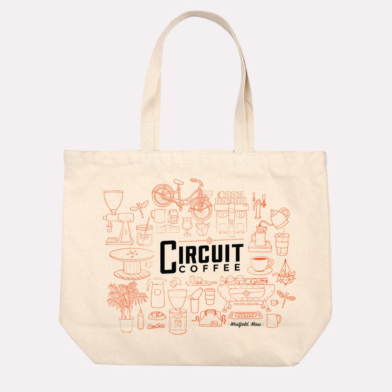 Jumbo Canvas Tote Bag