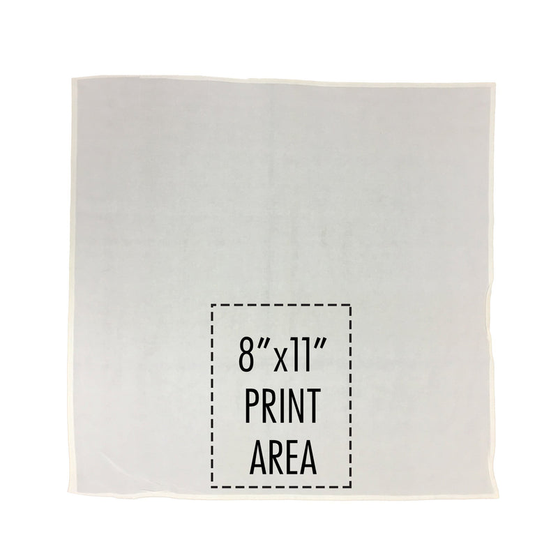 Personalized Natural Flour Sack Tea Towel