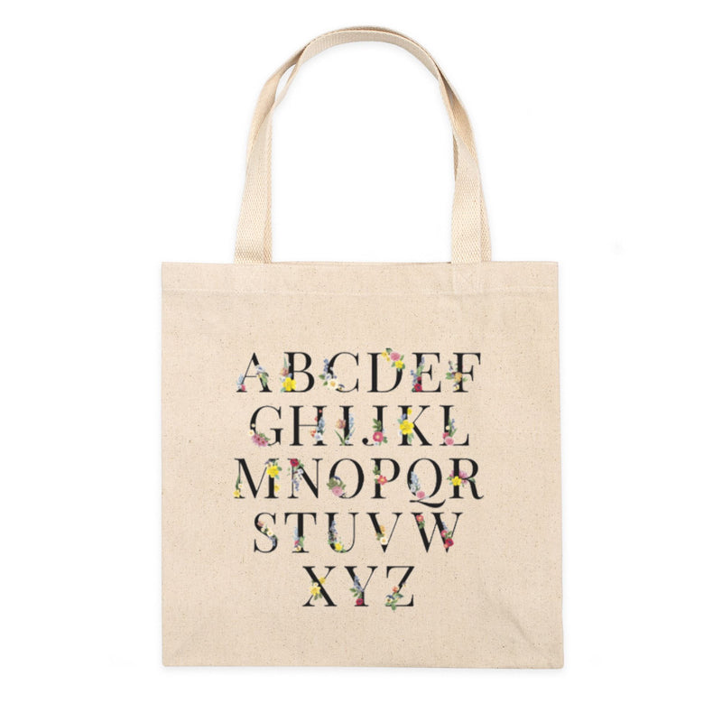 Personalized Simple Canvas Tote Bag